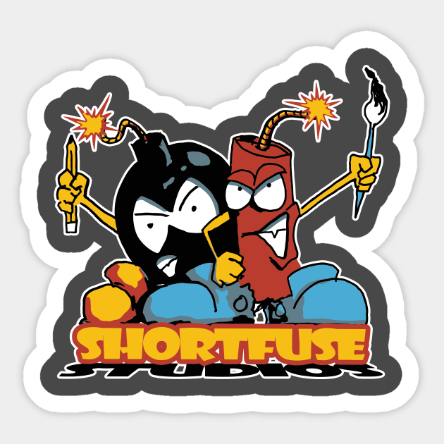 Short Fuse Mascot Sticker by kenrsalinas